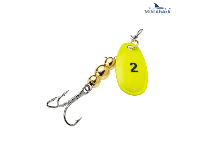 Блесна вращающаяся (уп./5шт.) EastShark Screw размер-2 (5 грамм) col.#791