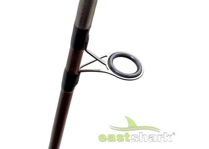 Удилище ES Крокодил коричневый с резьбой (100-250 гр) 2,1 м