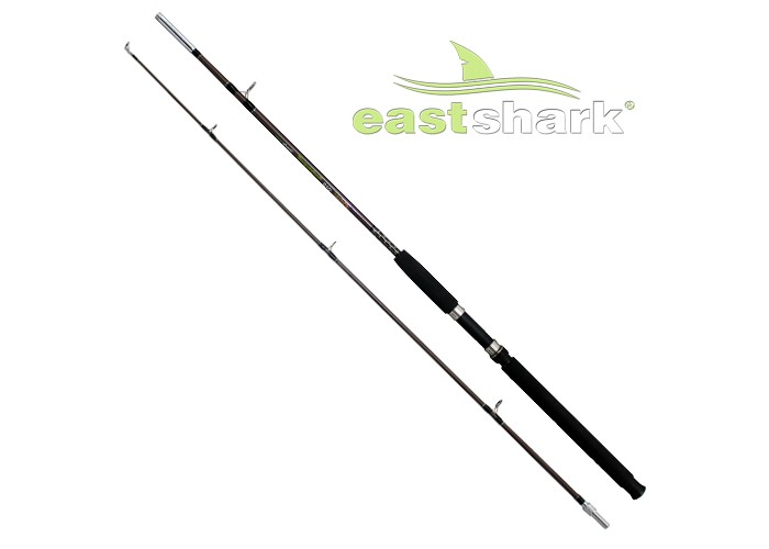 Удилище ES Крокодил коричневый с резьбой (100-250 гр) 2,1 м