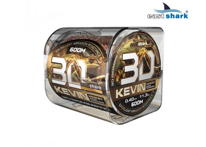 Леска EastShark KEVIN MIMICRY 3D 600м 0,35 мм