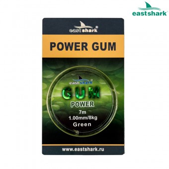 Фидергам POWER GUM green 7 м 1.0 мм