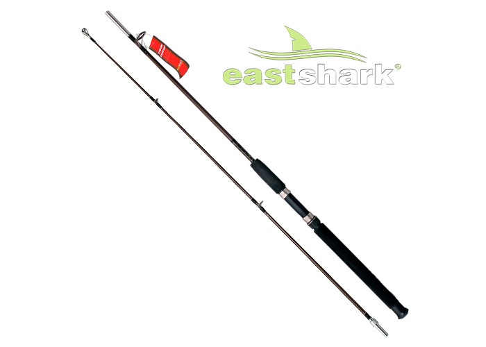 Удилище ES Крокодил коричневый с резьбой (100-250 гр) 1,65 м