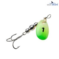 Блесна вращающаяся (уп./5шт.) EastShark Screw размер-1 (3.5 грамм) col.#739