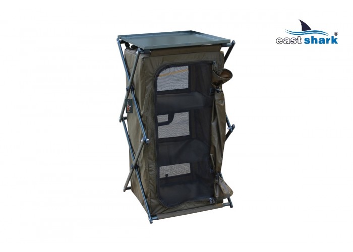 Стеллаж-органайзер кемпинговый / походная кухня EastShark HYL 032 3 полки