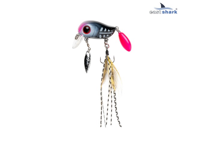 Воблер EastShark Hybrid 5.4см. 4.8г. 0-0.1m Floating col.#013