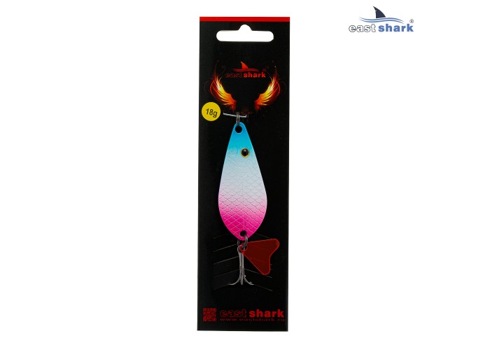 Блесна колеблющаяся (уп./5шт.) EastShark Atomic 18 грамм col.#066