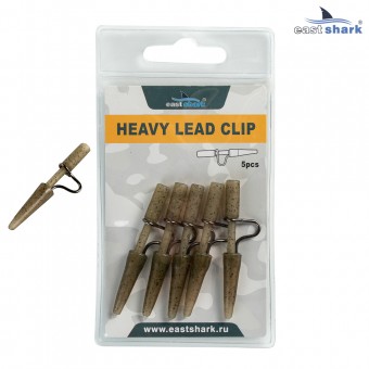 Безопасная клипса для груза ES-333 HEAVY LEAD CLIP (5шт.)