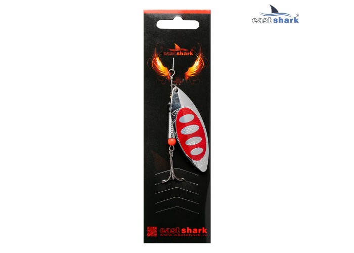 Блесна вращающаяся (уп./5шт.) EastShark Longer размер-4 col.#612