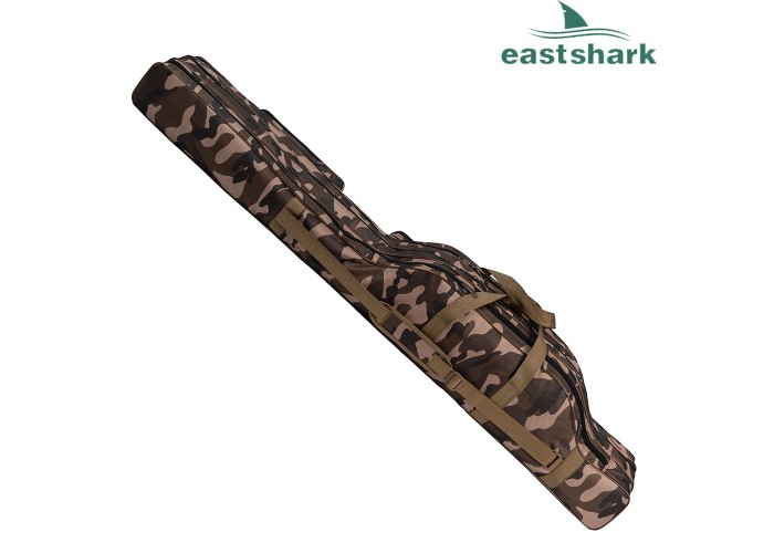 Чехол EastShark плотный камуфляж 3 секции 1,35 м
