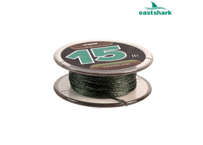 Поводковый материал  мягкий Solid green camo 15 lb 20 m