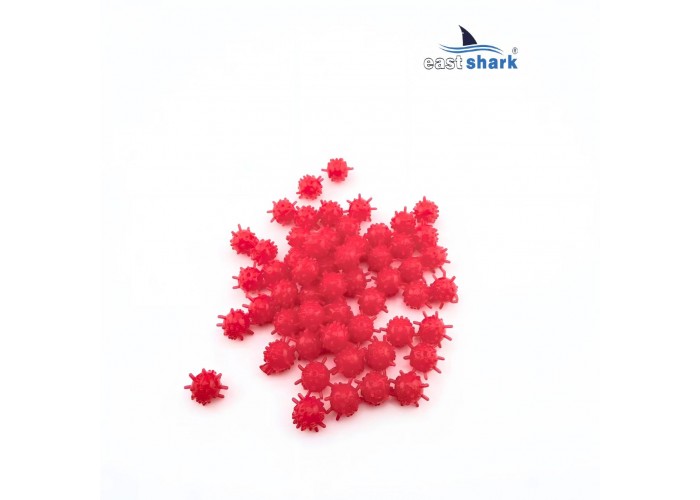 Плавающая силиконовая насадка 10 мм клубника (уп./10 шт)