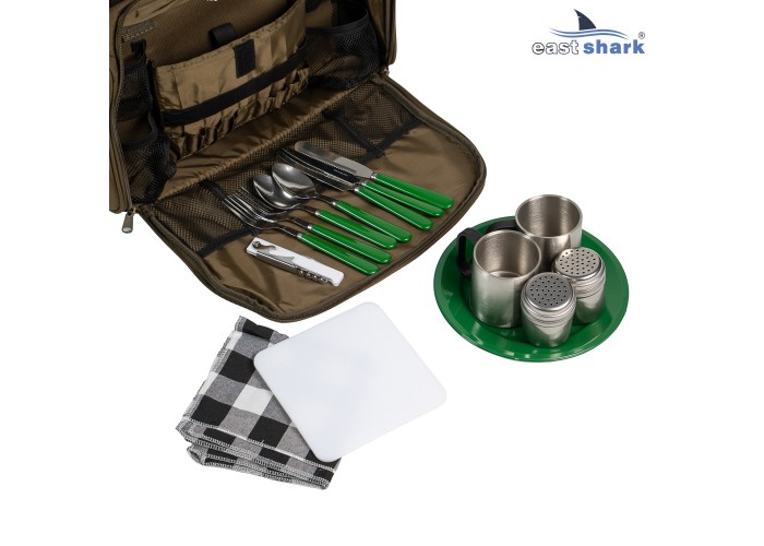Термосумка с посудой EastShark R24-50-30-30