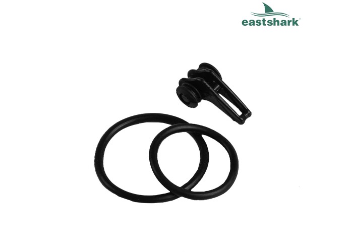 Крепление для крючка на спин. XA-9037 черный