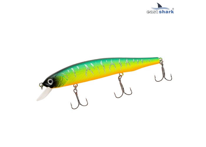 Воблер EastShark Hunt 12.5см. 18г. 0-1m Floating col.#007