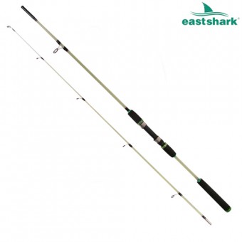 Удилище ES Крокодил прозрачный с тросом (60-150гр) 1,65 м