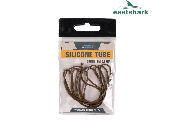 Силиконовая трубка для поводков 0,5 мм (1метр)