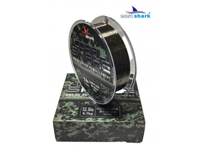 Леска CORAL SNAKE CAMO 300m 0.37mm