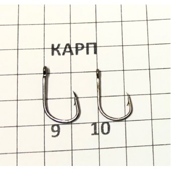Крючки Katana Карп №9 (10 шт./уп.)