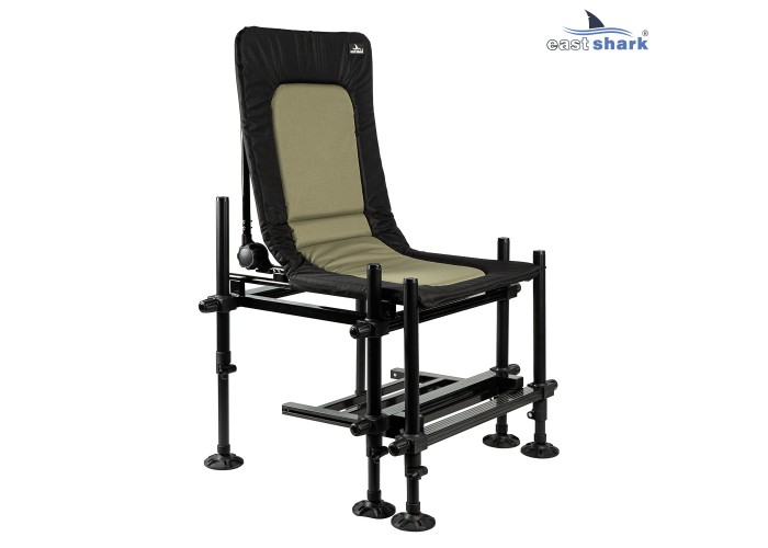 Кресло фидерное с педаной EastShark JR-782873