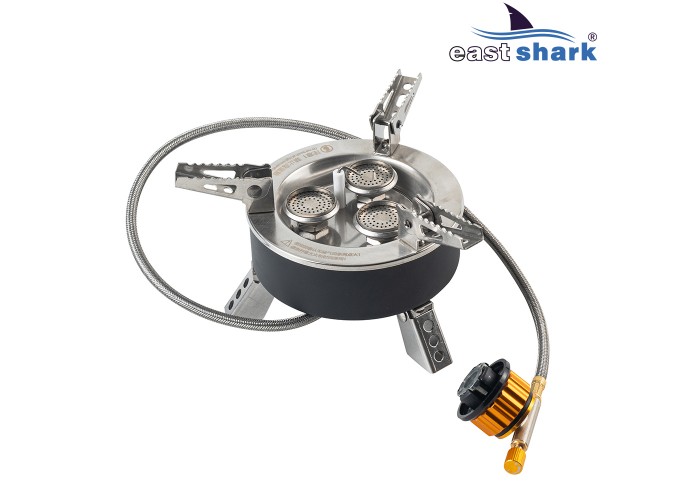 Плита портативная газовая 3S-6800 с переходником