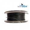 Поводковый материал карповый в оплетке 20 м 15 LBS темный