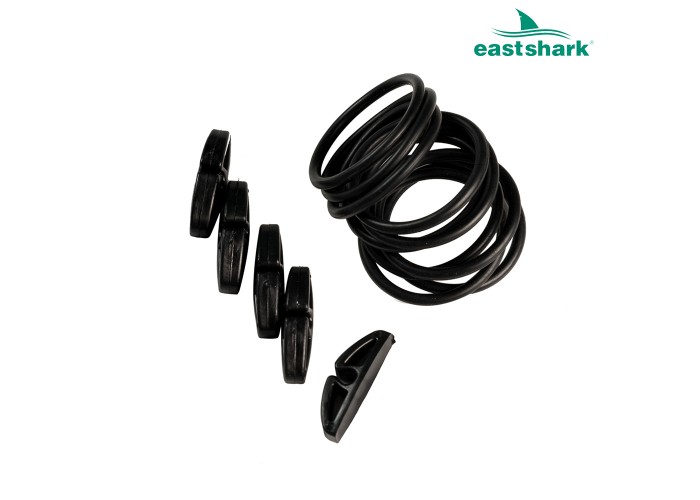 Крепление для крючка на спиннинг ES 9031 черный