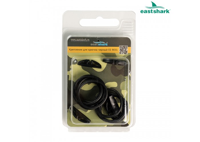 Крепление для крючка на спиннинг ES 9031 черный