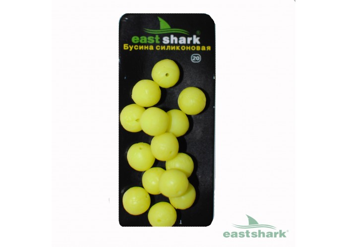Силиконовая бусина зеленая d12 ES20161201