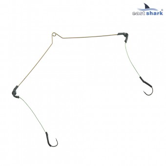 Коромысло оснащенное 2 крючка №8 (уп./10шт.)