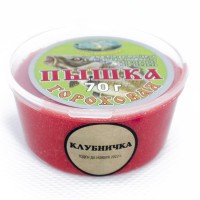 Пышка гороховая Magic 70 гр (Клубника) (15 шт в упак.)