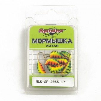 Мормышка вольфрамовая Spider Рижский банан с ухом 5,5 мм 17