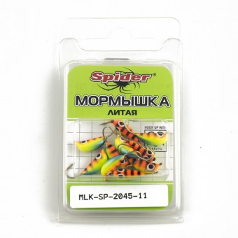 Мормышка вольфрамовая Spider Рижский банан с ухом 4,5 мм 11
