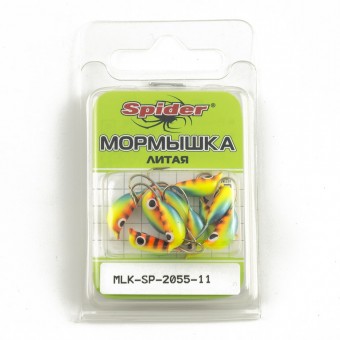Мормышка вольфрамовая Spider Рижский банан с ухом 5,5 мм 11