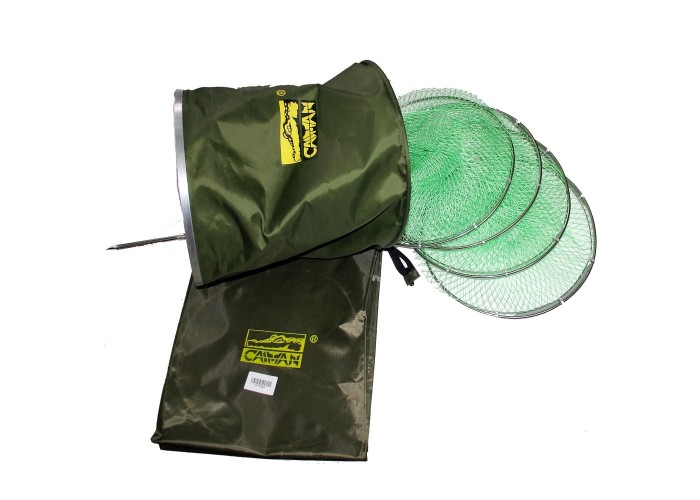 Садок Caiman круглый капрон мет.кол d40 2,5 м 179756