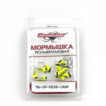 Мормышка вольфрамовая Spider Самка муравья с ушком краш. 3 мм 0,60 гр 108Р