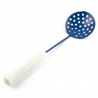 Черпак металл. окраш 110см с зубьями L=365мм с пенопласт. ручкой (РБ) большой