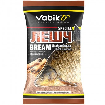 Прикормка Vabik Special 1 кг (в упак. 10 шт.) Лещ двойная корица