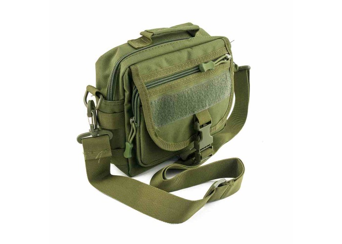 Сумка Palomino маленькая через плечо зеленая 20х25