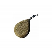 Грузило Textured Flat Pear Swivel 3,0oz 84г