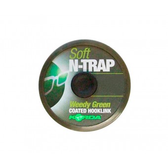 Поводковый материал N-Trap Soft Weedy Green 20lb 20м