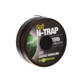 Поводковый материал N-Trap Soft Silt 15lb 20м