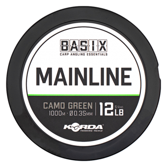 Леска Basix Main Line 0,35мм 1000м 12lb Camo green