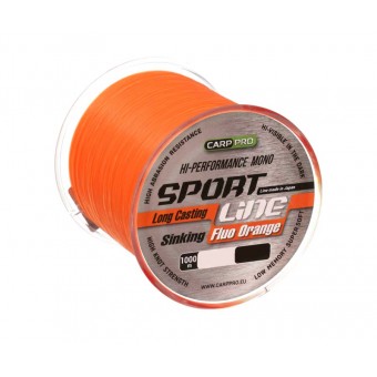 Леска Sport Line Fluo Orange 1000м 0,335мм