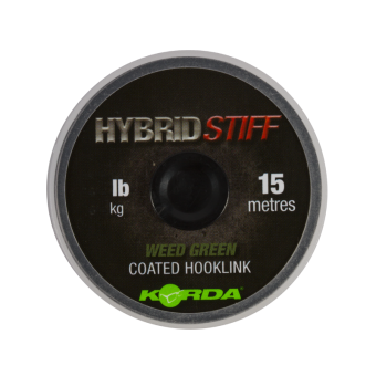 Шок-лидер плетеный Hybrid Stiff Weedy green 20lb 15м