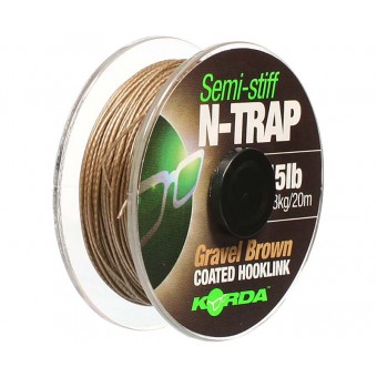 Поводковый материал N-Trap Soft Gravel 15lb 20м