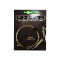 Монтаж готовый Dark Matter Leader Hybrid Lead Clip Gravel Khaki 40lb 1м