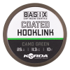 Поводковый материал Basix Coated Hooklink 25lb 10м Camo green
