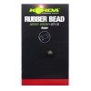 Бусина резиновая Rubber Bead Green 4мм