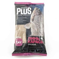 Прикормка Amatar PLUS 1кг (в упак. 10 шт.) Линь-карась-чеснок