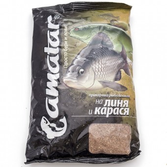 Прикормка Amatar 750г (в упак. 10 шт.) Линь , Карась